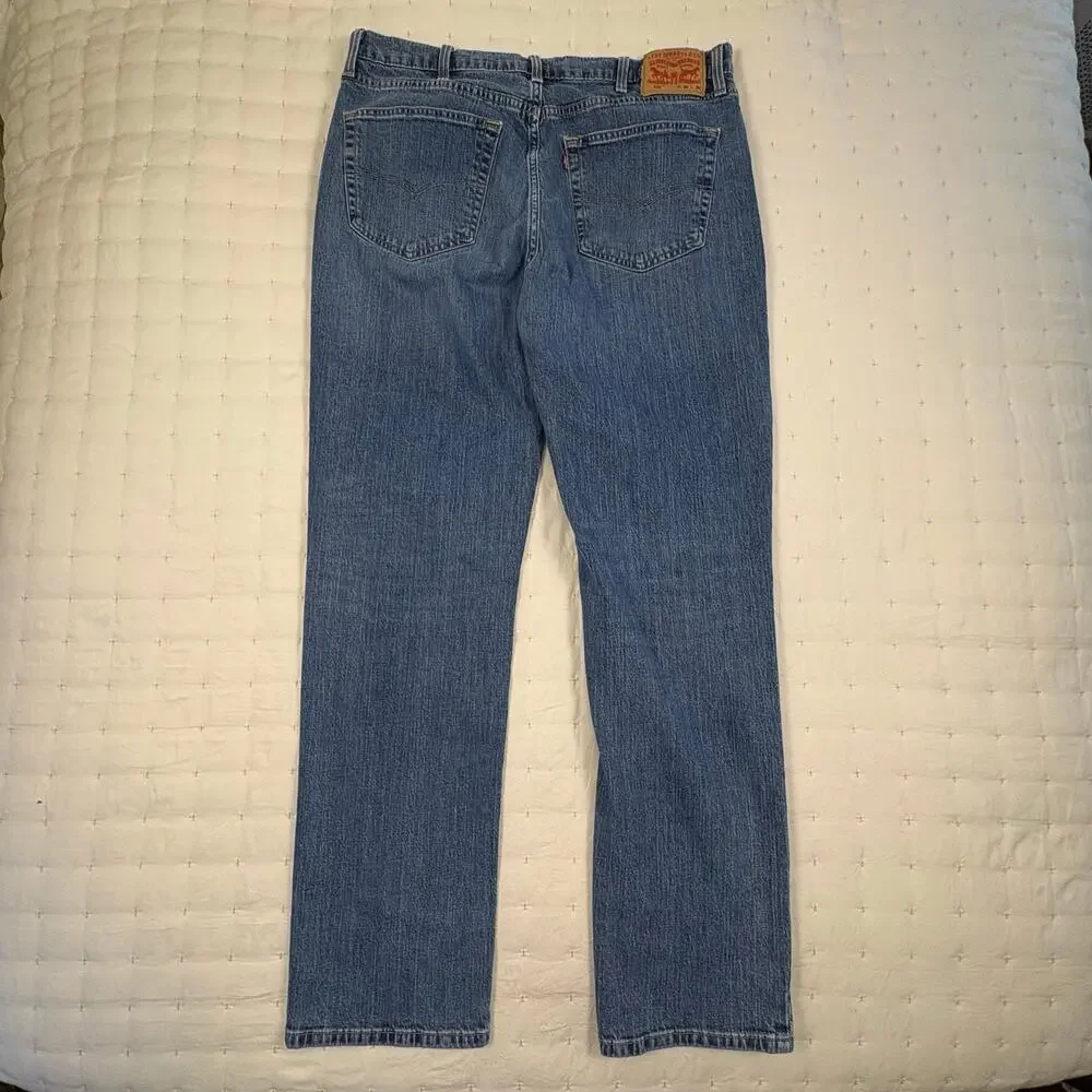 Levi's 541 Athletic Taper Fit Jeans Men's 38x34 Blue Medium Wash Denim